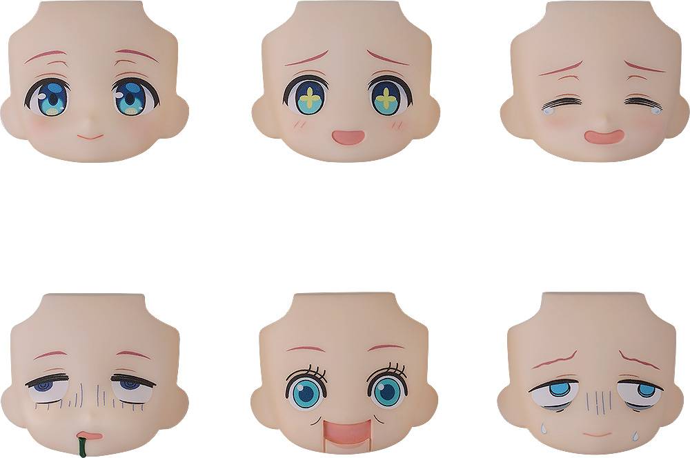 Nendoroid More: Swap Faces - Bocchi the Rock! Selection - Gotoh Hitori (Set of 6) (Reissue...