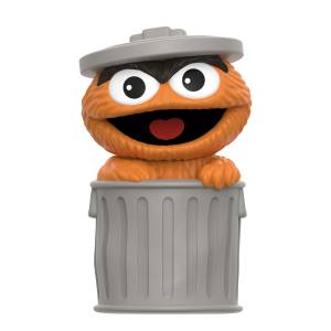 Nostalgic Vinyl Figures: Sesame Street - Oscar the Grouch (Orange) (FUN! FUN!) [Super 7]