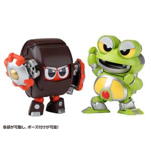 QOSMOS: B-Robo Kabutack - Gerotan & Dangoron (Set of 2) (Plastic Model) (Reissue) [Tachibana Neko Industry]