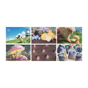 Pokémon Concierge: Postcards - Windmill Scene [The Pokémon Company]
