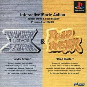 Thunder Storm & Road Blaster [PS1 - Used Good Condition]