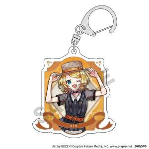 Piapro Characters: Acrylic Keychain - Kagamine Rin (Retro ☆ Kobe 2025 Ver.) [Crux]