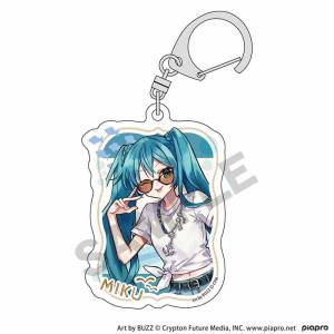 Piapro Characters: Acrylic Keychain - Hatsune Miku / Marine (Retro ☆ Kobe 2025 Ver.) [Crux]