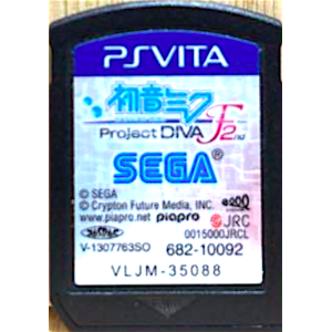 Hatsune Miku - Project Diva F 2nd [PSV - Used / Loose]