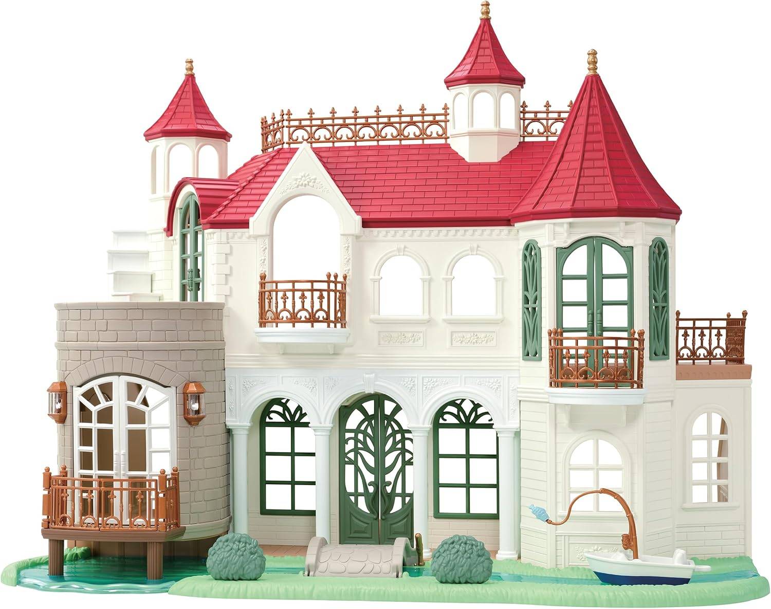 Sylvanian Families Home with Red Roof - Attic is a Secret Room - HA-51