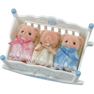 Sylvanian Families: Biscuit Bear Triplets Healthy Set [Epoch]