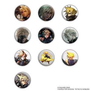 Final Fantasy VII: Cloud Badge Collection Vol.1 (10 Packs Box) [Square Enix]