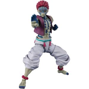 S.H.FIGUARTS: Demon Slayer / Kimetsu no Yaiba - Akaza [Bandai Spirits - Used]
