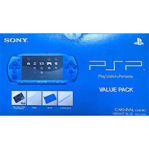 PSP 3000 Vibrant Blue Value Pack (PSPJ-30002) [Occasion BE]