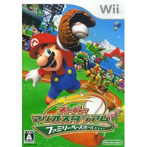 Super Mario Stadium - Family Baseball / Mario Super Sluggers [Wii - Used Good Condition]