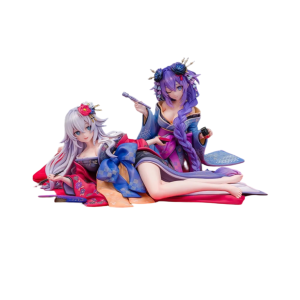 Neptunia x Senran Kagura: Ninja Wars - Purple Heart + Black Heart Set (Limited + Bonus) 1/7 [Kadokawa / Ebten]