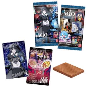 [Loose] Shokugan: Ado Card Wafers Vol.1 (19 Packs Box) [Bandai]
