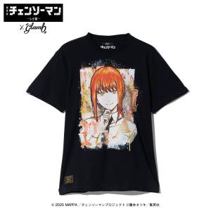 Chainsaw Man Reze Arc x glamb: T-Shirt (XL) - Makima (Black Ver.) (Limited Edition) [Bandai]