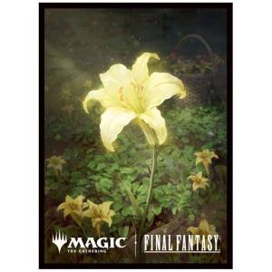 Magic the Gathering x FINAL FANTASY: Card Sleeves - Gold-Dusted Water Lily (Secret Lair) (80 Sleeves) [Ensky]