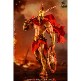 Action Figure: Spartan King Leonidas I (Battle-Worn Ver.) 1/12