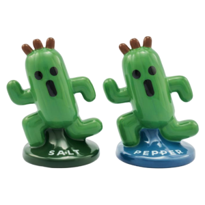 Final Fantasy: Ceramic Salt and Pepper Shaker - Cactuar [Square Enix]