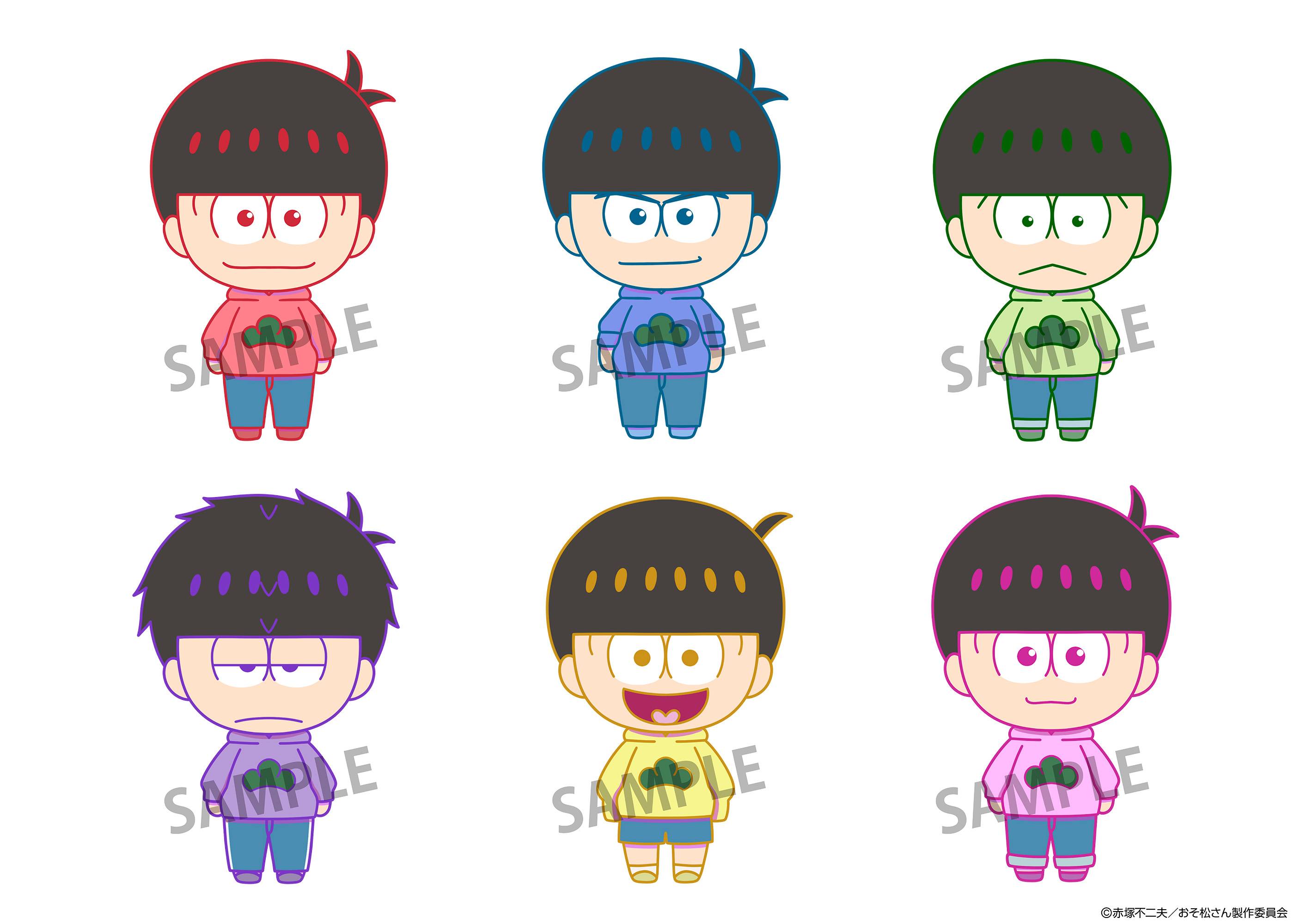Osomatsu-san: Nyokinto Mascot - Mini Figure Collection (6 Packs Box) [Proof]