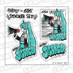 Hatsune Miku: Sticker Set - Hatsune Miku (Panasonic Ver.) (Limited Edition) [CTCTYO]