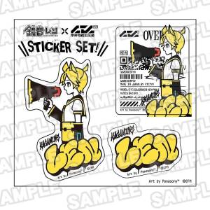 Hatsune Miku: Sticker Set - Kagamine Len (Panasonic Ver.) (Limited Edition) [CTCTYO]