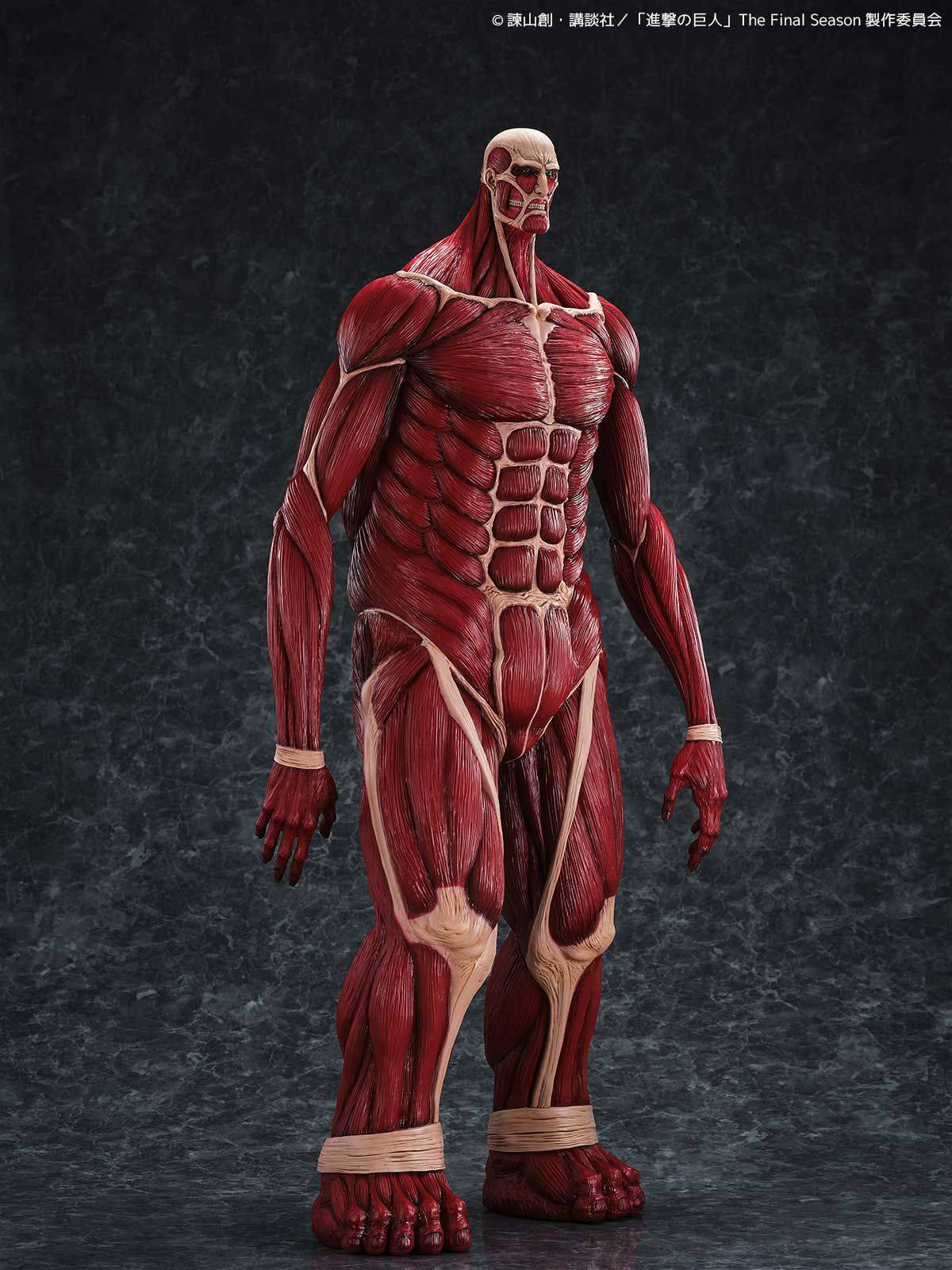 Amazing Yamaguchi Revoltech Attack On Titan Colossal Titan Mega 