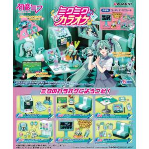 Hatsune Miku: Karaoke Booth (6 Packs Box) [Re-Ment]