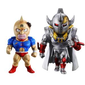 Defo Busted Kinnikuman: Kinnikuman & Akuma Shogun (Set of 2) [Bandai Spirits]