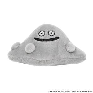 Dragon Quest: Smile Slime Squeeze it! Plush - Liquid Metal Slime (Reissue) [Square Enix]