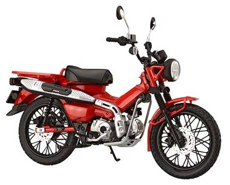 NEXT 3: Honda CT125 - Hunter Cub - Glowing Red (Plastic Model Kit) (Reissue) 1/12 [Fujimi]