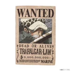 One Piece: Gosaiori Large Bath Towel - Trafalgar Law (Wanted Poster Ver.) (Limited Edition) [Toei Animation]