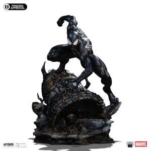 Battle Diorama: MARVEL - Spider-Man (Black Costume Comic Ver.) 1/10 [Iron Studios / Hot Toys]