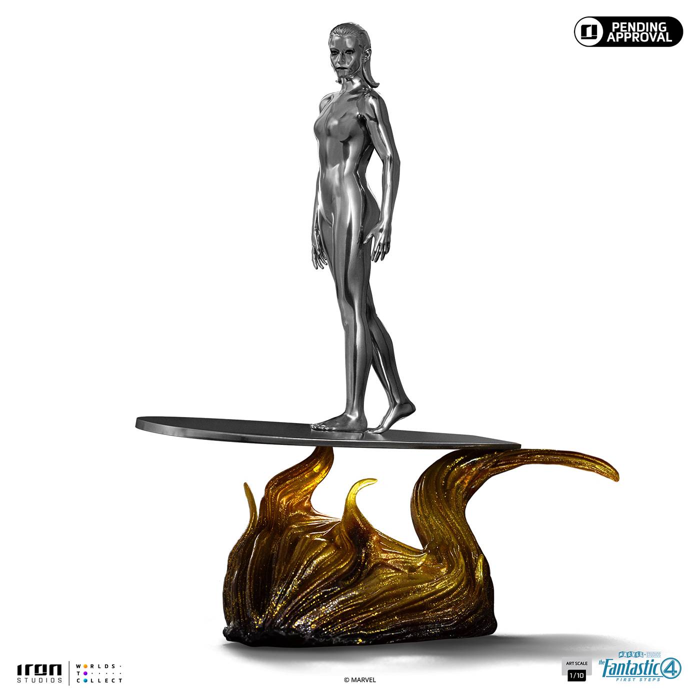 Art Scale: Fantastic Four The First Step - Silver Surfer 1/10 [Iron Studios / Hot Toys]