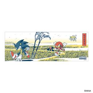 Sonic the Hedgehog: Tenugui Towel - Team Sonic (Ukiyo-e Ver.) [Ensky]