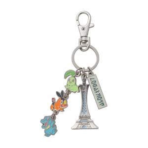 Pokémon LEGENDS Z-A: Metal Keychain - Lumiose Gym (Limited Edition) [The Pokémon Company]