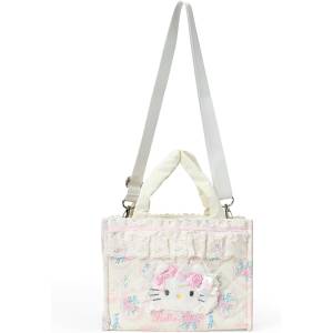 Sanrio Fashion: 2-WAY Shoulder Bag - Hello Kitty (White Frill Ver.) [Sanrio]