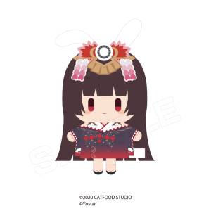 Mahjong Soul: Plush Mascot Keychain - Kaguya Hime [BEYONITY]