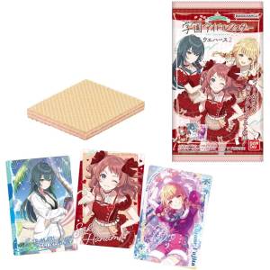 Shokugan: Gakuen Idolmaster - Wafers 2 (20 Packs Box) [Bandai]