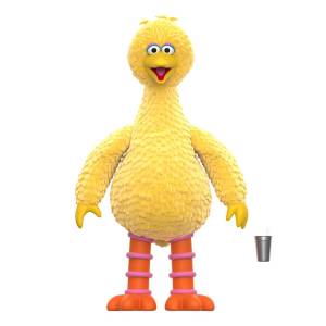 ReAction: Sesame Street - Big Bird (Flocked Ver.) [Super 7]