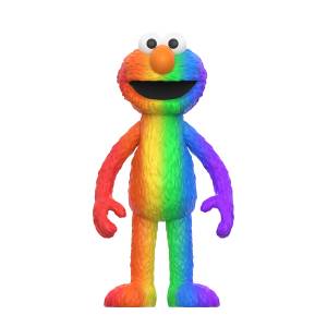 ReAction: Sesame Street - Elmo (Rainbow Ver.) [Super 7]