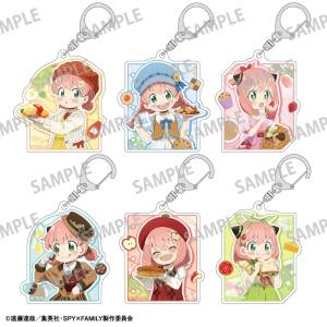 Spy x Family: Acrylic Keychain - Food Ver. (6 Packs Box) [Kamio Japan]
