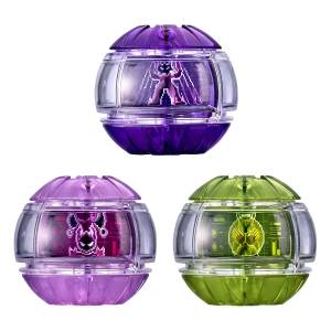 Kamen Rider Zeztz: DX Rider Capsem Set 03 [Bandai]
