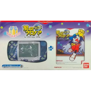 WonderSwan Skeleton Blue - Kaze no Klonoa Moonlight Museum Present Box [Used Good Condition]