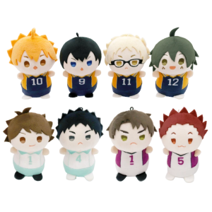 Haikyuu!!: Mochi Mochi Plush Mascot Vol.1 (8 Packs Box) [SK Japan]