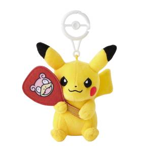 Pokémon: Plush Mascot - Pikachu & Slowpoke Uchiwa (Pokémon Center Kagawa Ver.) (Limited Edition) [The Pokémon Company]