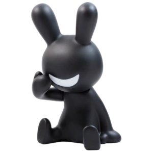 BLACK RABBiT: BIG SOFVI - Soft Vinyl Figure (Black Ver.) (Reissue) [SO-TA]