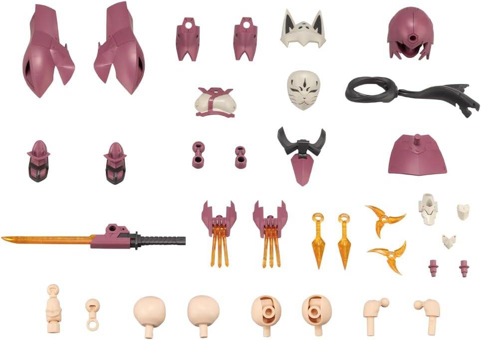 Megalomaria: METAMORPHOSE Unit ExArmor - Ninja Fox (Plastic Model) [Kotobukiya]