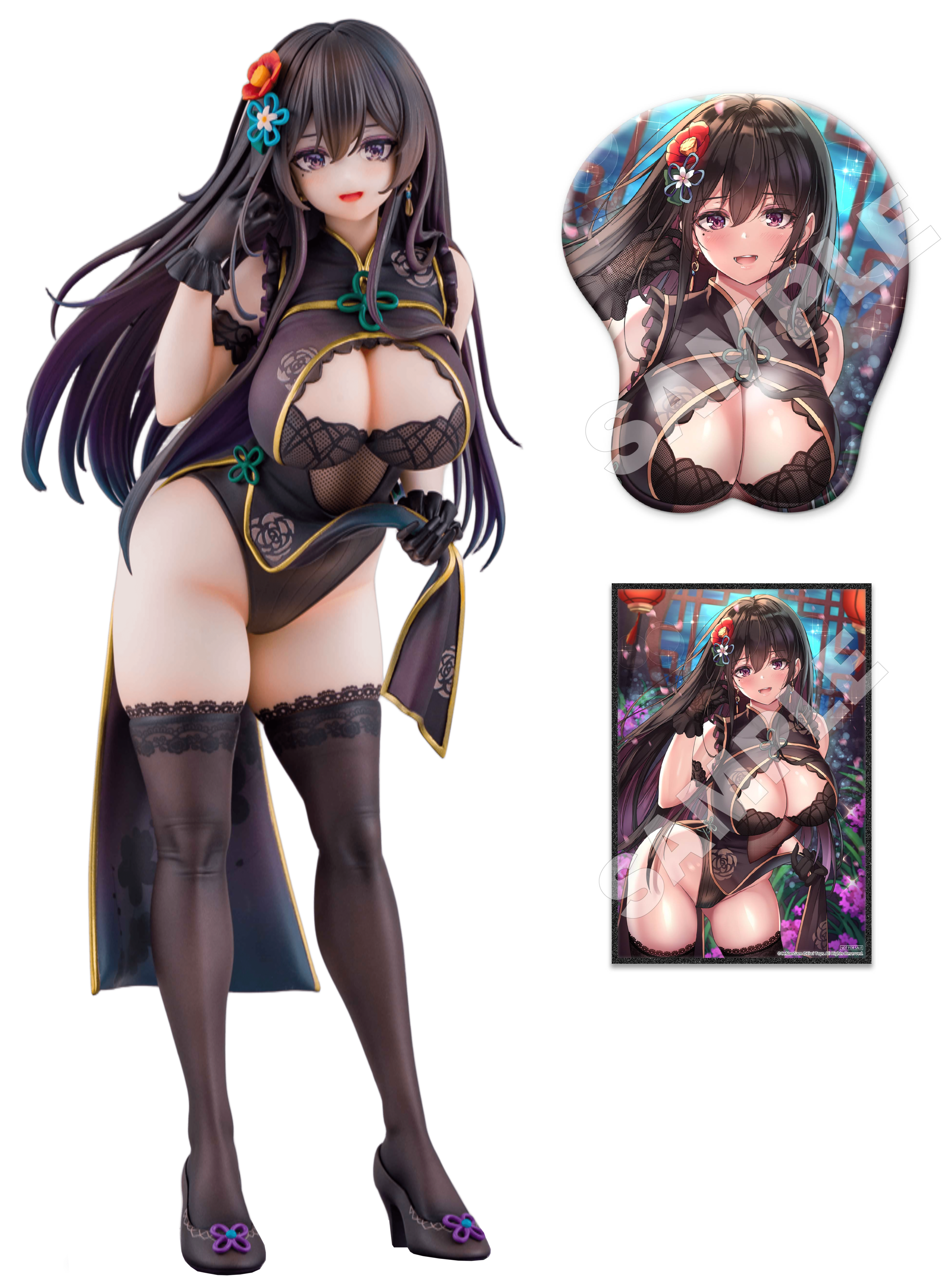 Original Character: Chinese Dress Nyan (DX Ver.) - Illustration by CeNanGam 1/6 (With Bonu...