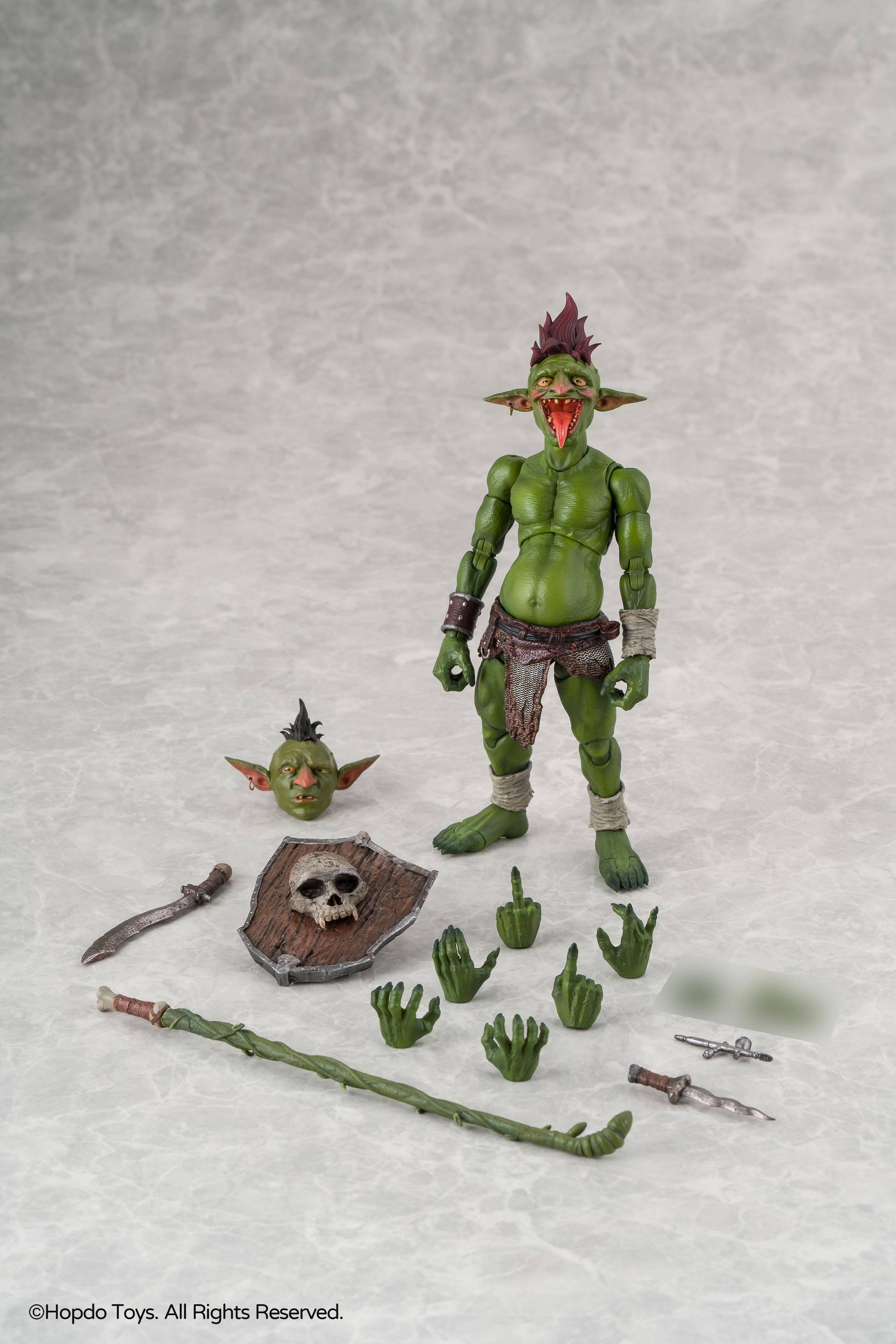Action Figure: Goblin Tribe - Mohawk Goblin 1/12 [HopDo Toys