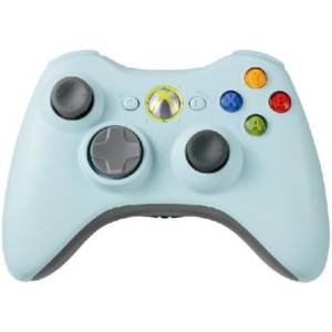 Wireless Controller - Light Blue (Official Microsoft) [X360 - Used / Loose]