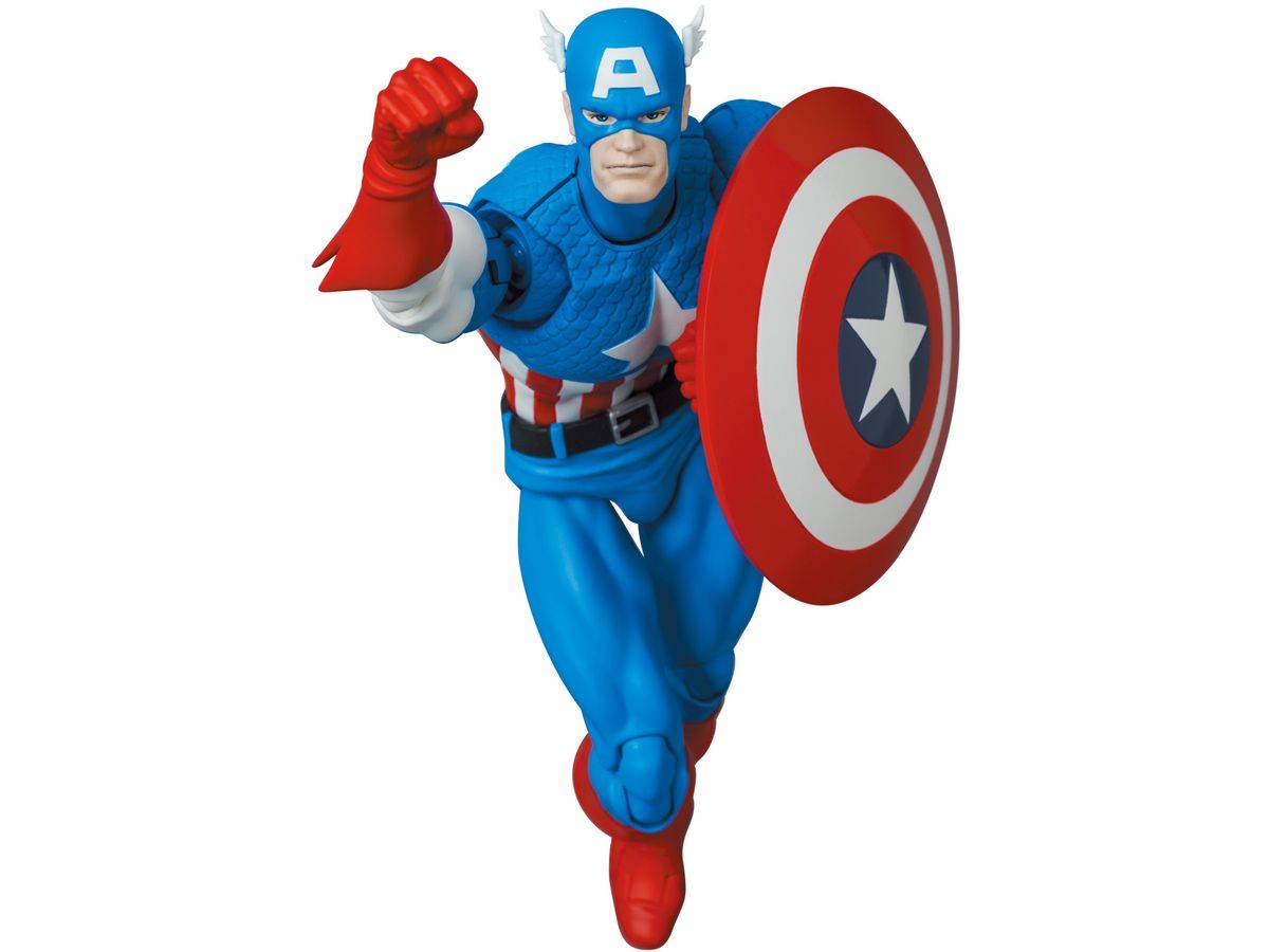 Damaged Figure] MAFEX (No.217): MARVEL - Captain America (Comics