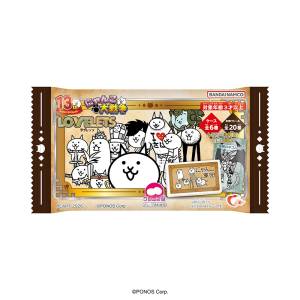 Shokugan: The Battle Cats - LOVELETS Stickers & Candy (12 Packs Box) [Bandai]